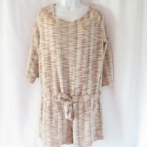 Free People Romper with Waist Tie